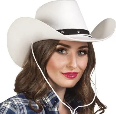 Produktbild von WEIßER COWBOYHUT Western Cowboyhut