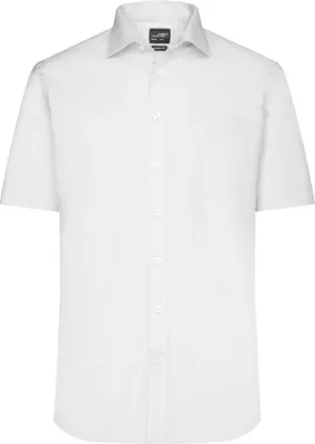 Produktbild von Men's Shirt Shortsleeve Micro-Twill white, Gr. 4XL