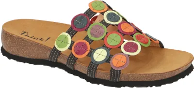 Produktbild von Think JULIA Pantolette bunt in Gr. 36
