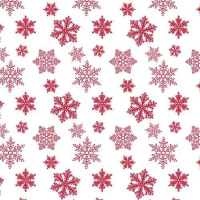 Produktbild von PVC Klarsichtfolie Schneeflocken rot Weihnachten - Eckig - Länge & Breite wählbar - Transparente Tischdecke, Größe:140 x 2500 cm