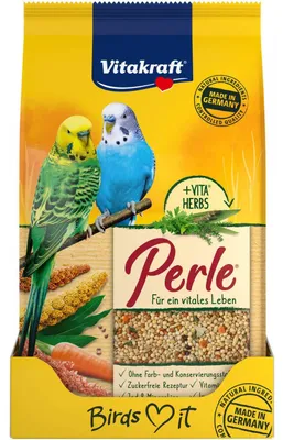 Productafbeelding van Vogelvoer voor papegaaiachtigen, merk Vitakraft, "Menu", 1 kg