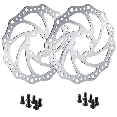 Produktbild von Festbremsscheiben für Fahrräder, 160 mm/180 mm, 2 Stück