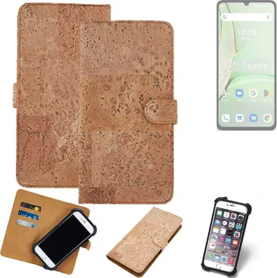Produktbild von K-S-Trade Hülle kompatibel mit UMIDIGI Note 90  Kork Handyhülle Cover  Schutzhülle TPU Case Bumper in Hellbraun, (1x)