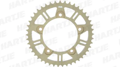 Produktbild von Rk Kettenblatt 525 46z Aluminium gold matt hart a