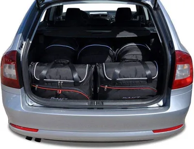 Produktbild von Skoda Octavia Kombi 2004-2013 Kofferraumtaschen Set 5 Stk