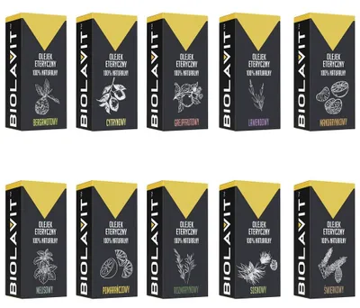 Obrázok produktu pre Bilovit Sada éterických olejov,10 kusov – 10 ml