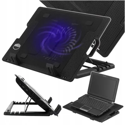 Produktbild von Verstellbarer Laptop-Kühlständer Für 9–17 Zoll