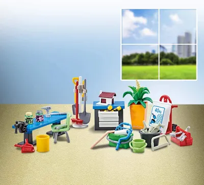 Produktbild von PLAYMOBIL 9851 - Hobby-Werkstatt (Folienverpackung)