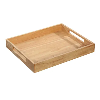 Produktbild von Zassenhaus Tablett eckig, hell 44 x 36 x 6 cm 51094 4006528051094
