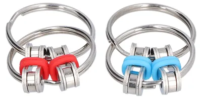 Produktbild von Fidget Chain Toy Edelstahl Angstlinderung Flippy Druckentlastung für Erwachsene