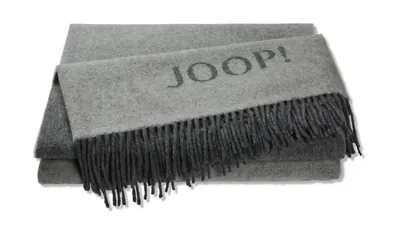 Zdjęcie produktu dla JOOP! FINE-Doubleface Plaid / Blanket Graphite-Sl. 130 x 180 cm