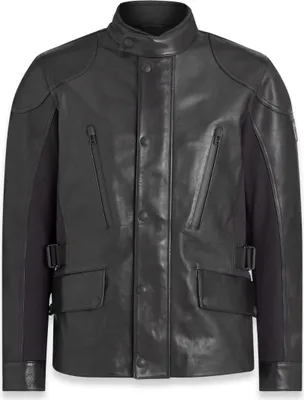 Produktbild von Belstaff Maelstrom Motorrad Lederjacke, schwarz, L