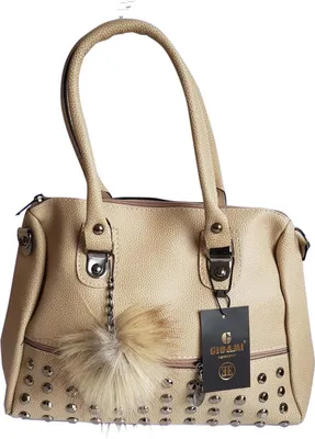 Produktbild von Damen Tasche Shopper Handtasche Hellbraun Schultertasche Schultasche Neu G-88