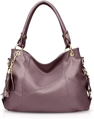 Produktbild von Weiche Leder-Tasche mit Quaste und Schultergurt