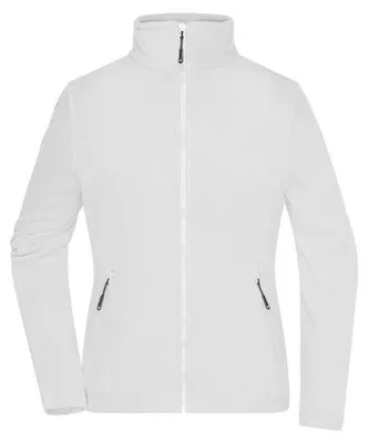 Produktbild von James and Nicholson - Fleecejacke für Damen LT2498 (XXL) (Weiß)