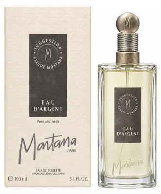 Produktbild von Montana Eau d`Argent Eau de Toilette100 ml