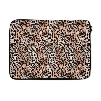 Produktbild von MuchoWow® Laptop Hülle 14 ZollTierdruck - Tiger - Tiere Laptoptasche - Laptoptasche - Stoßsicher - Schutzhaube