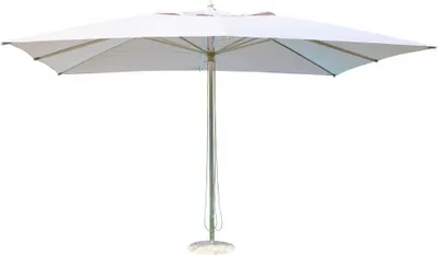 Immagine prodotto di Milani Home - Ombrellone Da Giardino 3x3 Palo Centrale In Alluminio Per Esterno Ristorante Gelateria Bar Hotel Albergo - Grigio chiaro