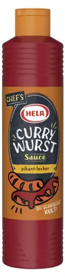 Produktbild von Hela Currywurst Sauce pikant lecker 800ml