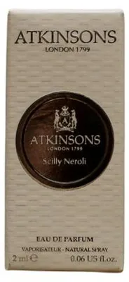 Produktbild von Atkinsons Scilly Neroli Eau de Parfum Unisex 2 ml Fläschchen