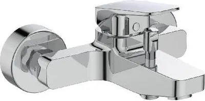 Productafbeelding van Ideal Standard wastafelmengkraan Ceraplan, opbouwmodel, uitloop 115-120mm, model BD256AA, chroom