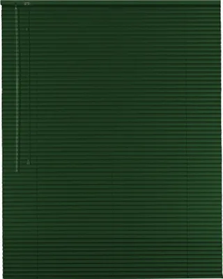 Produktbild von Alu Jalousie Aluminiumjalousie 200 x 130 cm grün/dunkelgrün Rollo Jalousette Bedienseite links