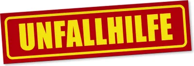 Produktbild von PantherPixel Unfallhilfe Magnetschild Auto Autounfall Pannenhilfe Magnetfolie Geschenkidee 30 x 8 cm REFLEKTIEREND