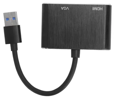 Productafbeelding van USB3.0 naar VGA/HDMI-adapter, stroomomzetter, display-extensiedock, computeraccessoires