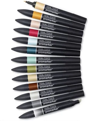 Produktbild von Winsor & Newton | ProMarker 12+1 manga expansion 2