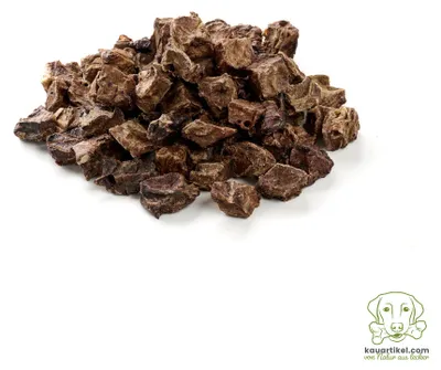 Produktbild von Hirsch-Lungen-Würfel 1kg