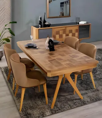 Produktbild von Anrichte Möbel Schrank Garnitur Set 2tlg Kommode Spiegel Neu Sideboard Kommoden