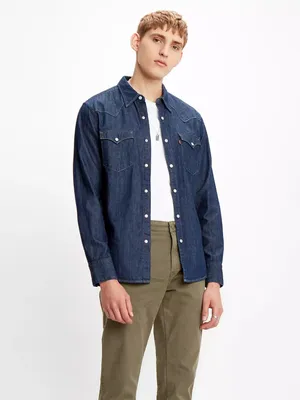 Obrázok produktu pre Levis, pánske košele, model 85744 0000 - Barstow Rinse Marble