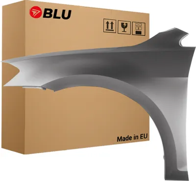 Immagine prodotto di BLU Parafango compatibile con VW Volkswagen Golf VII 7 LA7N Sinistra Silber KalksteinGrau | 2012-2017 | Anteriore | Verniciato | Pronto per il montaggio | Acciaio