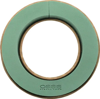 Produktbild von Steckschaum-Kranz, OASIS® BIOLIT®, Ø32 cm, Lieferumfang 2 Stück, Grabschmuck, Grabdekoration