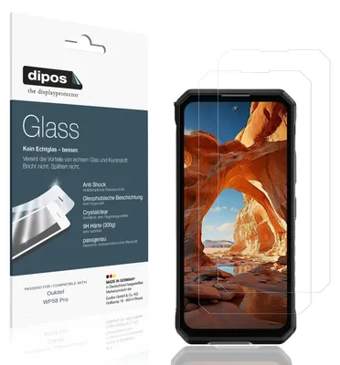 Immagine prodotto di 2x Pellicola Protettiva per Oukitel WP58 Pro Protezione Vetro Flessibile 9H dipos