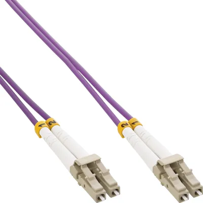 Produktbild von InLine® LWL Duplex Kabel, LC/LC, 50/125µm, OM4, 3m