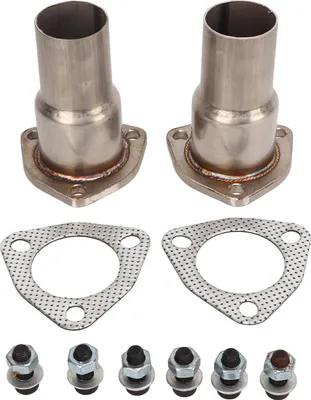 Immagine prodotto di kit di riduzione della flangia del collettore di scarico a 3 bulloni con diametro da 2 1/2 a 2 pollici per l'industria automobilistica
