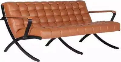 Produktbild von Chesterfield Dreisitzer Bank Relax Couchen Moderne Ledermöbel