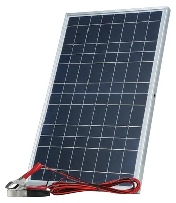 10 W Solarpanel-Kit, monokristallin, 12 V, tragbar