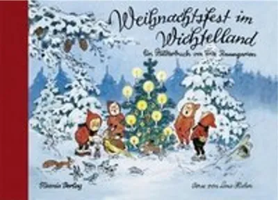 Obrázek produktu pro Weihnachtsfest im Wichtelland: Ein Bilderbuch von Fritz Baumgarten