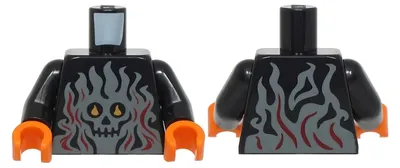 Produktbild von LEGO Schwarz Torso (973pb5876c01) – neu