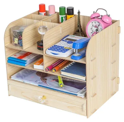 Produktbild von Multifunktionaler Holzordner für Büro und Zuhause