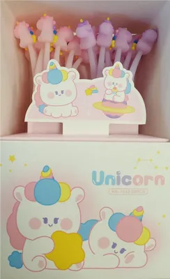Produktbild von Silky Unicorns Gelschreiber (24Stück)