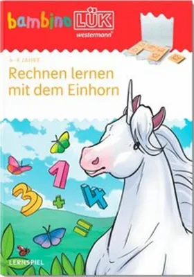 Immagine prodotto di bambinoLÜK. 4/5/6 Jahre - Vorschule Rechnen lernen mit dem Einhorn