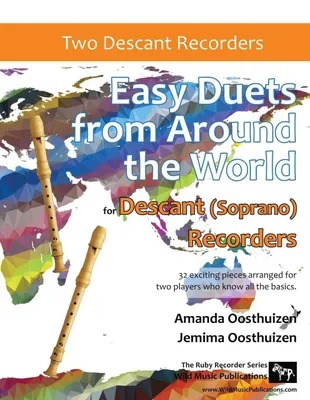 Produktbild von Easy Duets from Around the World for Descant (Soprano) Recorders