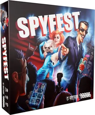 Produktbild von Spyfest Kartenspiel - Englisch