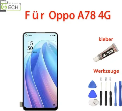 Produktbild von Für Oppo A78 4G CPH2565 LCD Display Touch Screen Bildschirm +Werkzeuge