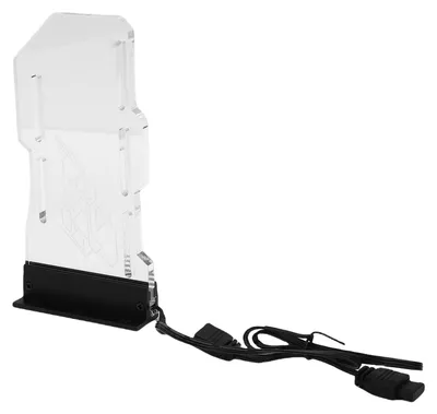 Image de Support de carte graphique avec connecteur RGB adressable à 3 broches ; support de GPU à hauteur réglable