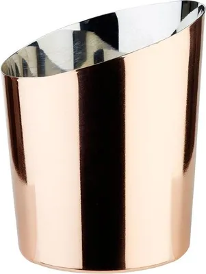 Produktbild von APS 40616 Schale TASCA, Edelstahl, Ø 9,5 cm, Höhe 8,5/11,5 cm, Kupfer-Look