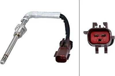 Produktbild von HELLA 6PT 010 376-511 Abgastemperatursensor für JEEP GRAND CHEROKEE IV (WK, WK2) 135mm